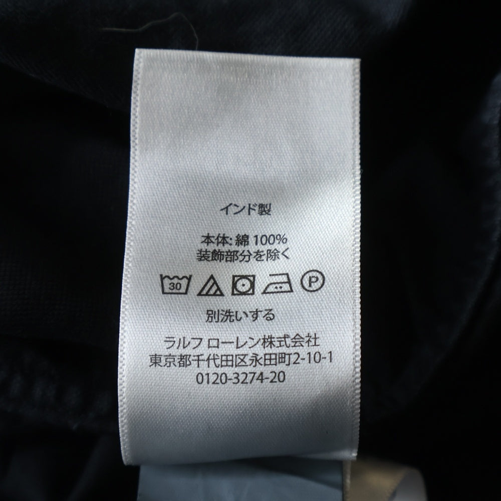 POLO RALPH LAUREN(ポロラルフローレン) 26SS × Ron Herman Oxford Shirts ロンハーマン ポニーロゴ刺繍 オックスフォード 長袖シャツ ブラック