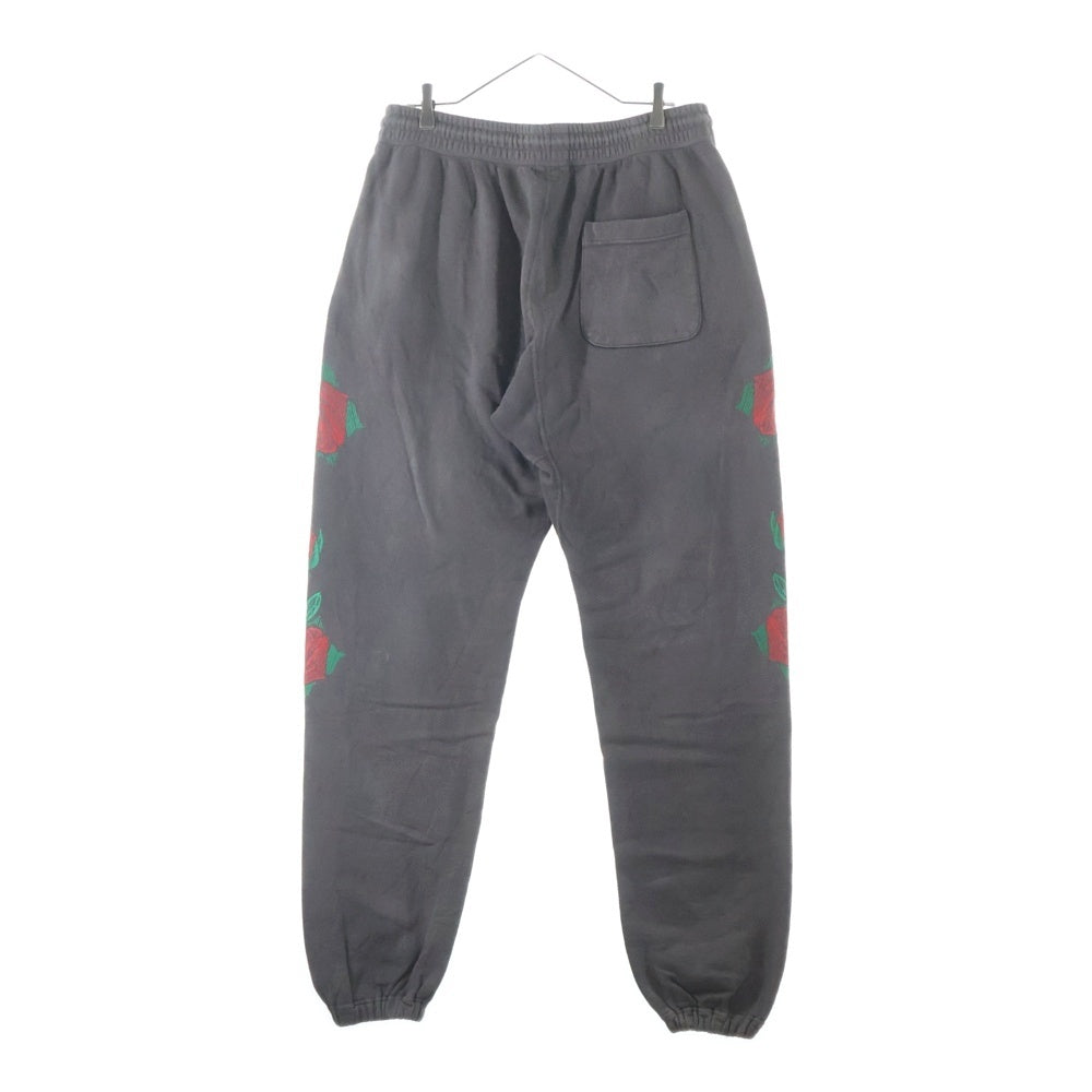 SAINT MICHAEL(セントマイケル) 22SS SWEAT PANTS VLONE ヴィーロン プリント スウェットパンツ チャコール SM-S22-0000-072