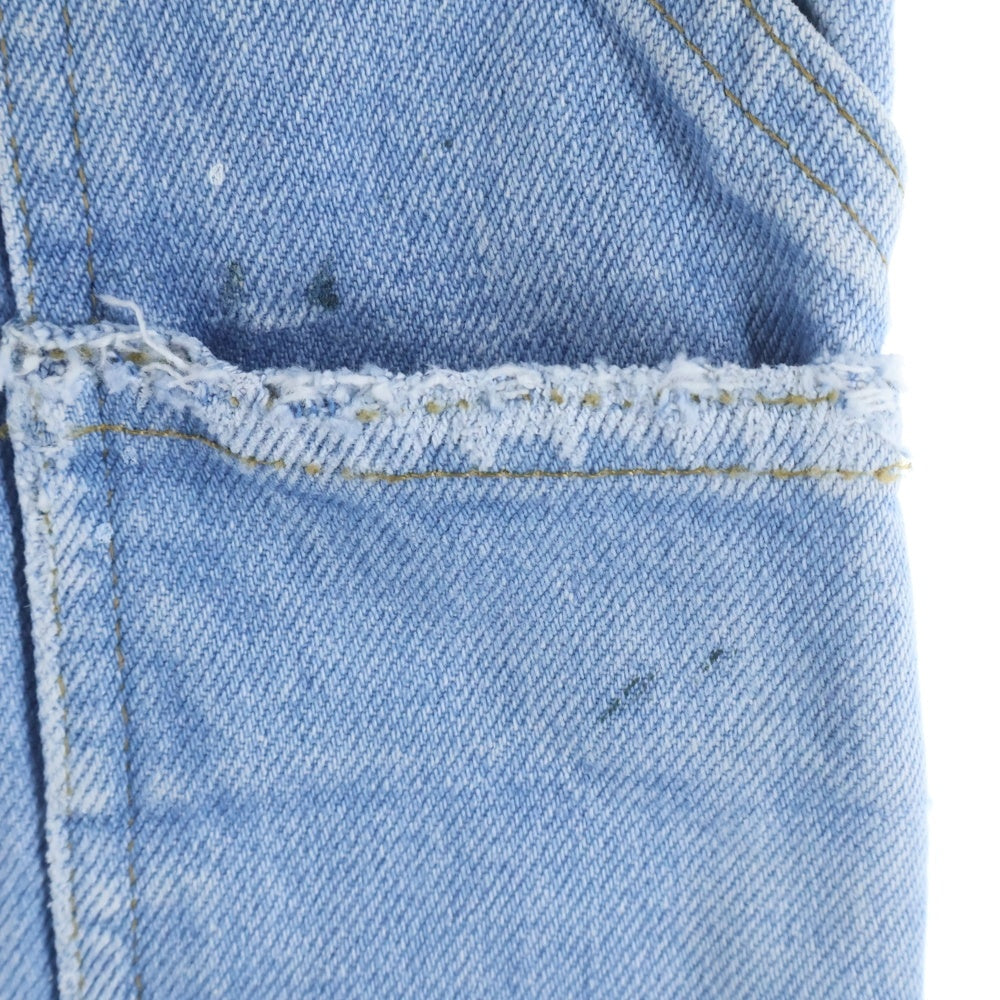 CARHARTT(カーハート) DOUBLE KNEE PANT クラッシュ加工 ペンキ ダブルニー ワークペインター デニムパンツ インディゴ B73 DST