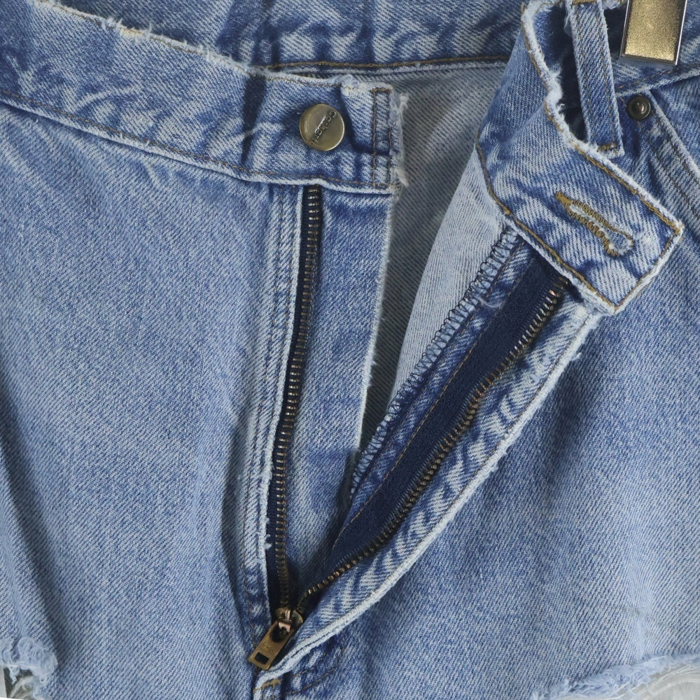 CARHARTT(カーハート) DOUBLE KNEE PANT クラッシュ加工 ダブルニー ワークペインター デニムパンツ インディゴ B73 DST