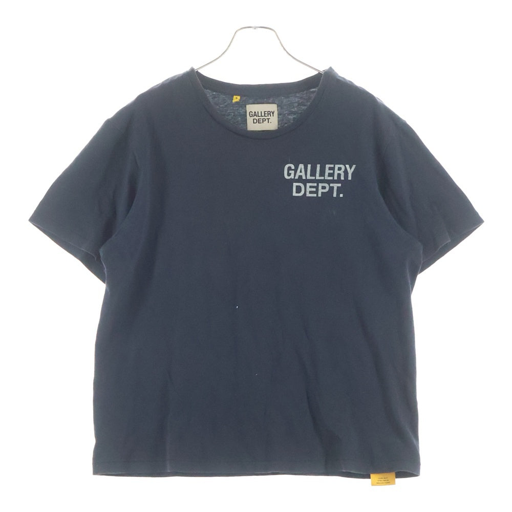 GALLERY DEPT.(ギャラリーデプト) Souvenir T-Shirt ロゴプリント半袖Tシャツ ネイビー