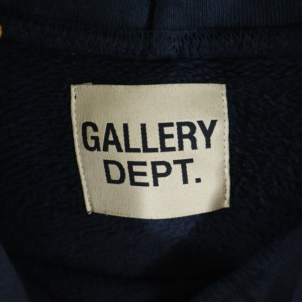 GALLERY DEPT.(ギャラリーデプト) ロゴプリント プルオーバーフーディー フーディー ネイビー