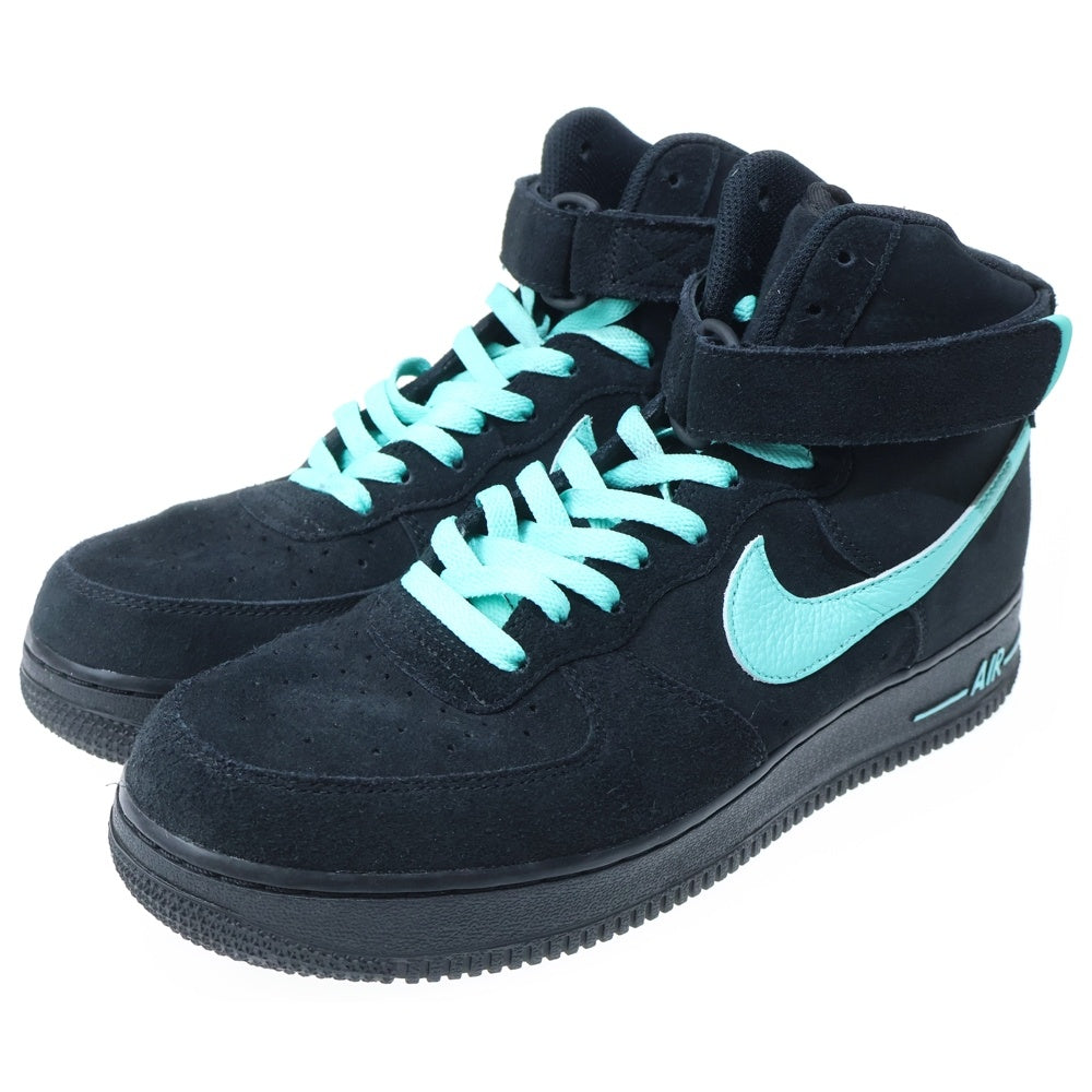 NIKE(ナイキ) BY YOU AIR FORCE 1 HIGH バイユー エアフォースハイカットスニーカー US9/27.0cm ブラック DV2277 991
