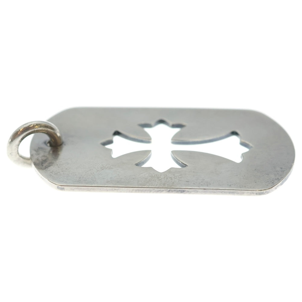 CHROME HEARTS(クロムハーツ) D TAG LRG CO CRS カットアウトクロス ラージドッグタグネックレストップ