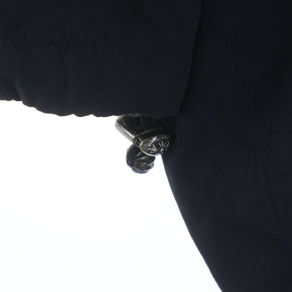 CHROME HEARTS(クロムハーツ) Y NOT NYLON ANORAK HALF ZIP JACKET ワイノット ナイロン アノラック ハーフジップ ジャケット ブラック