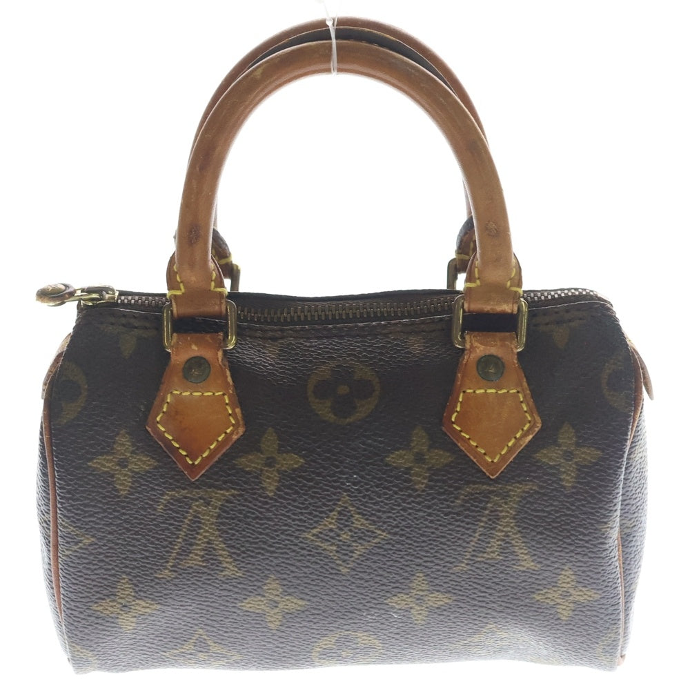 LOUIS VUITTON(ルイヴィトン) ミニスピーディ モノグラム ハンドバッグ ブラウン M41534 レディース