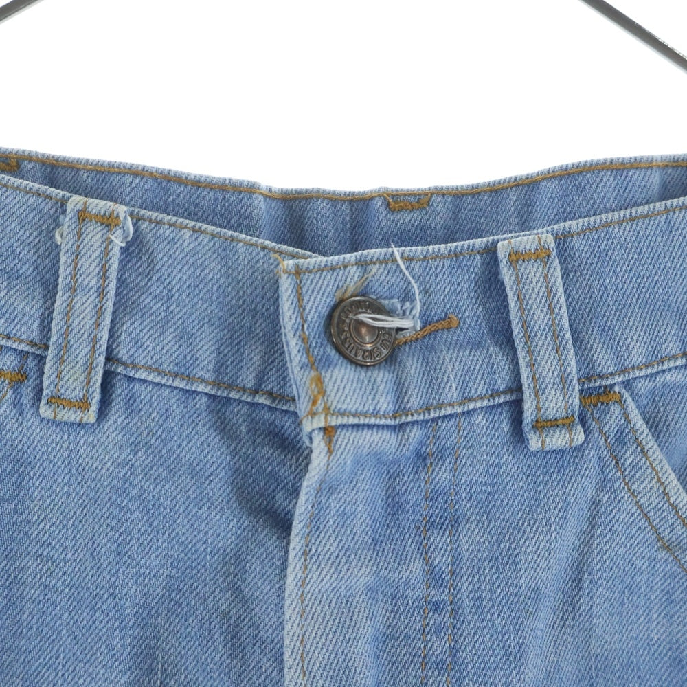 Levi's(リーバイス) 70-80s VINTAGE 317 ボタン裏33 42TALON ジップフライ ブーツカット フレア デニムパンツ インディゴ