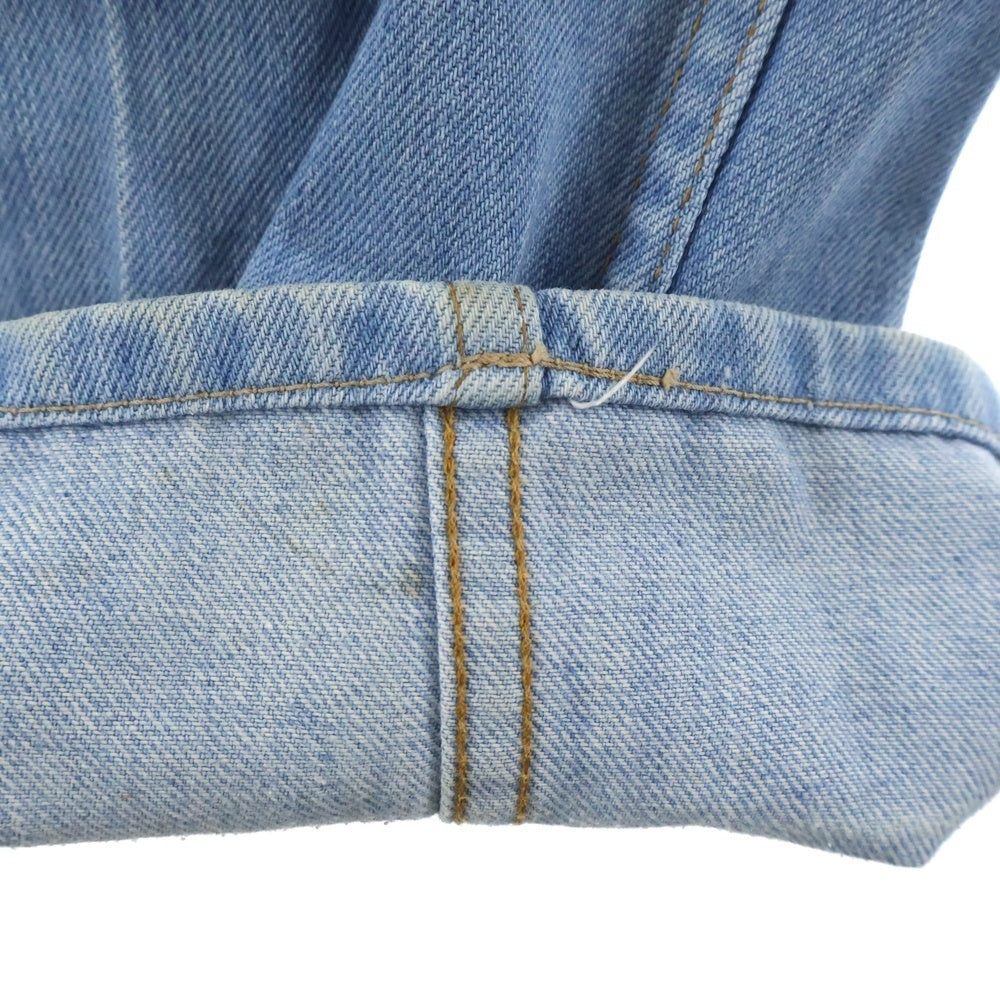 Levi's(リーバイス) 70-80s VINTAGE 317 ボタン裏33 42TALON ジップフライ ブーツカット フレア デニムパンツ インディゴ
