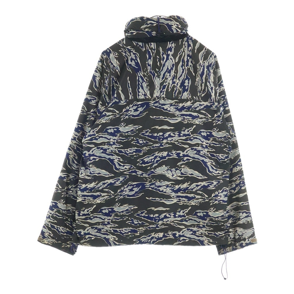 STUSSY(ステューシー) 00s タイガーカモ マウンテンパーカー ジップアップフーディー ジャケット カーキ