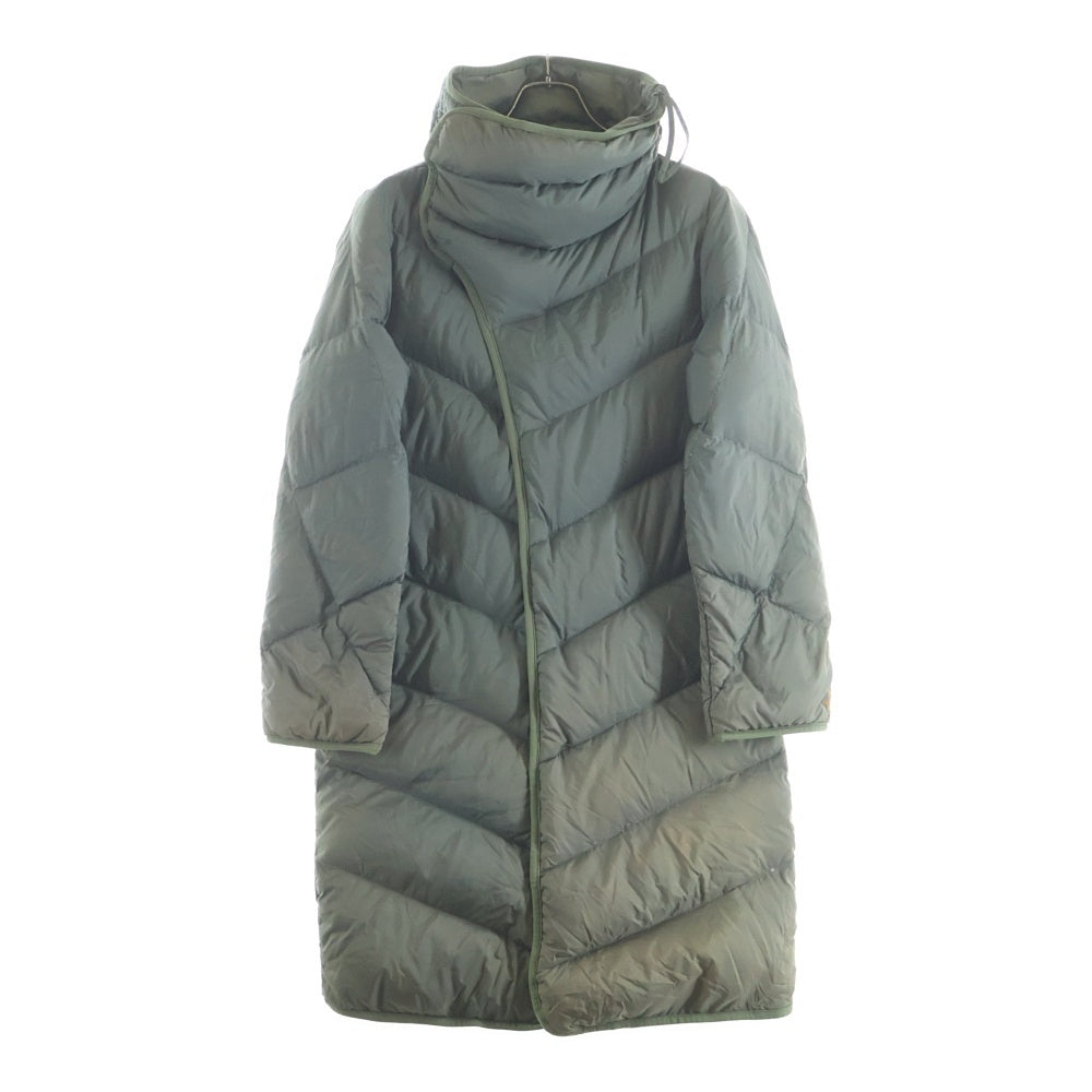 DIESEL(ディーゼル) キルティング ハイネック ダウンコート カーキ