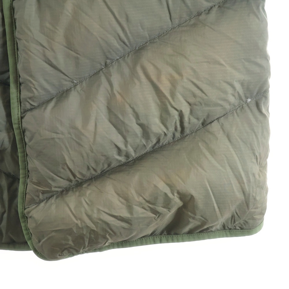 DIESEL(ディーゼル) キルティング ハイネック ダウンコート カーキ