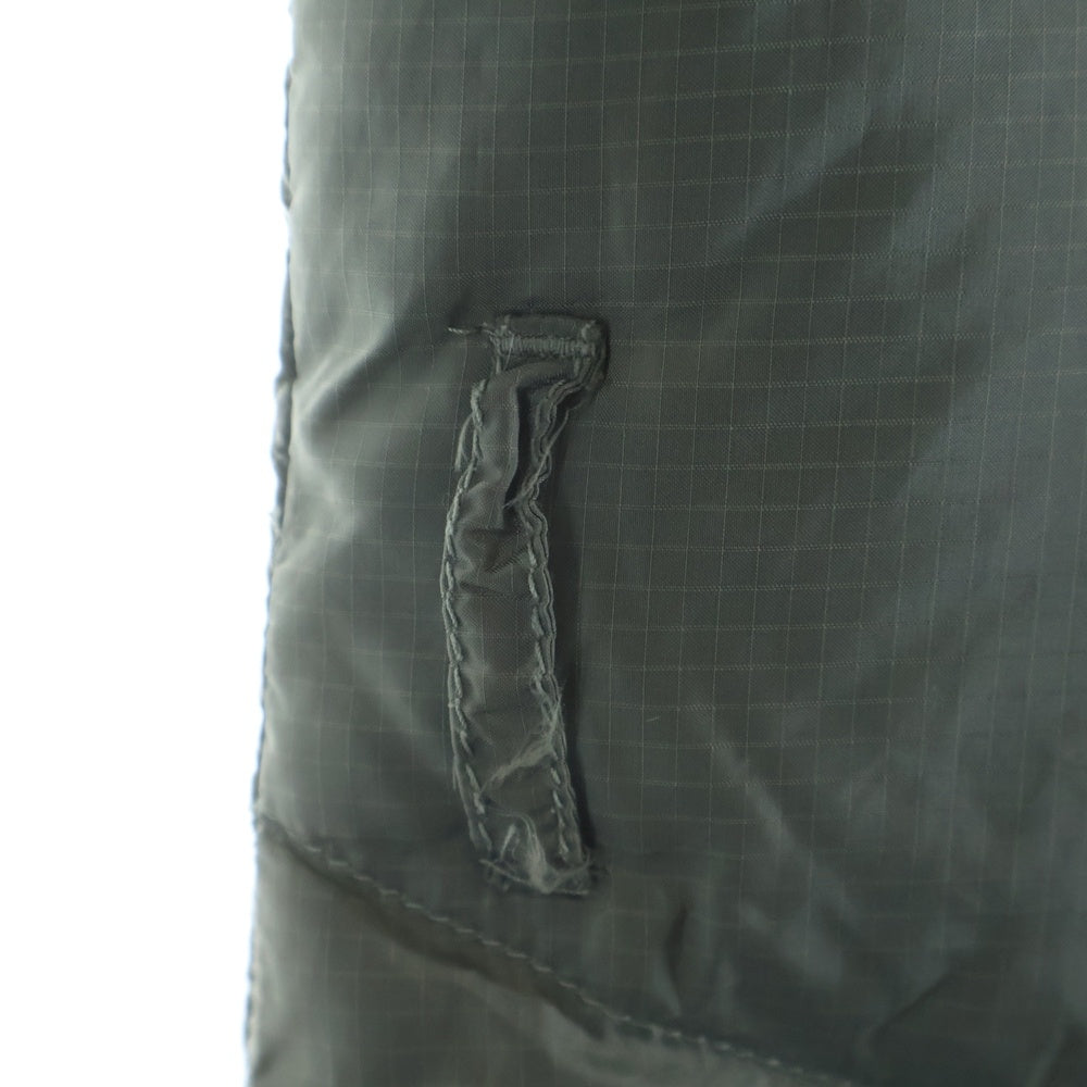 DIESEL(ディーゼル) キルティング ハイネック ダウンコート カーキ