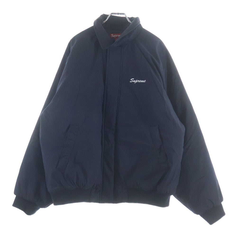 SUPREME(シュプリーム) 23AW Peace Embroidered Work Jacket エンブロイダリーワークジャケット バックグラフィック刺繍ブルゾン ブラック