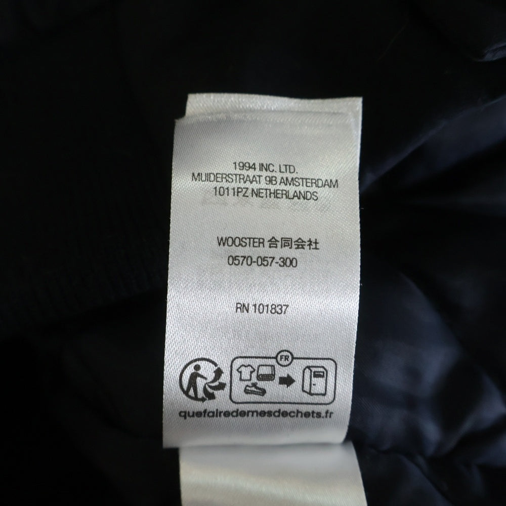 SUPREME(シュプリーム) 23AW Peace Embroidered Work Jacket エンブロイダリーワークジャケット バックグラフィック刺繍ブルゾン ブラック