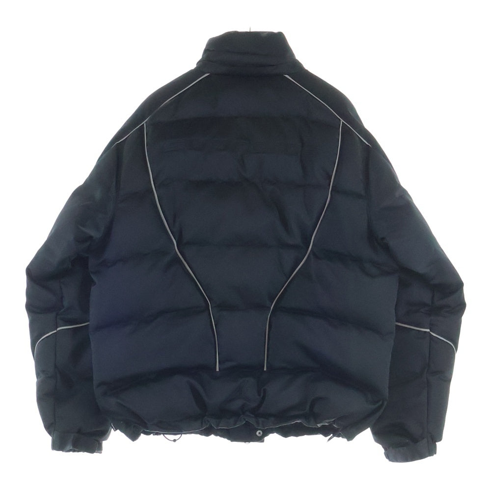 SUPREME(シュプリーム) 24AW ×Puffer Jacket ×ナイキ ロゴ刺繍 ダウンジャケット ダウンジャケット ブラック HF0828-010