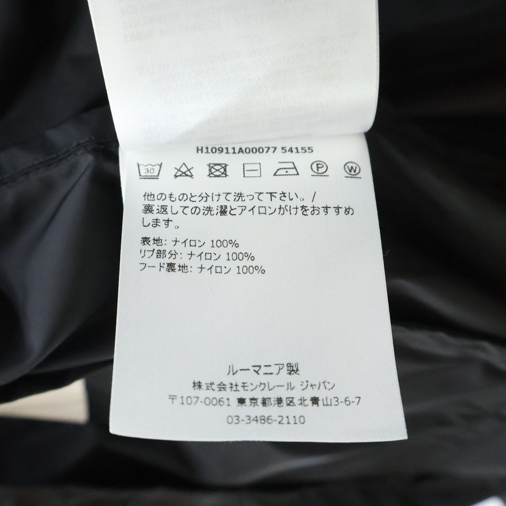 MONCLER(モンクレール) GRIMPEURS GUIBBOTTO アーム ロゴワッペン ナイロン ジャケット ブラック H10911A00077 54155