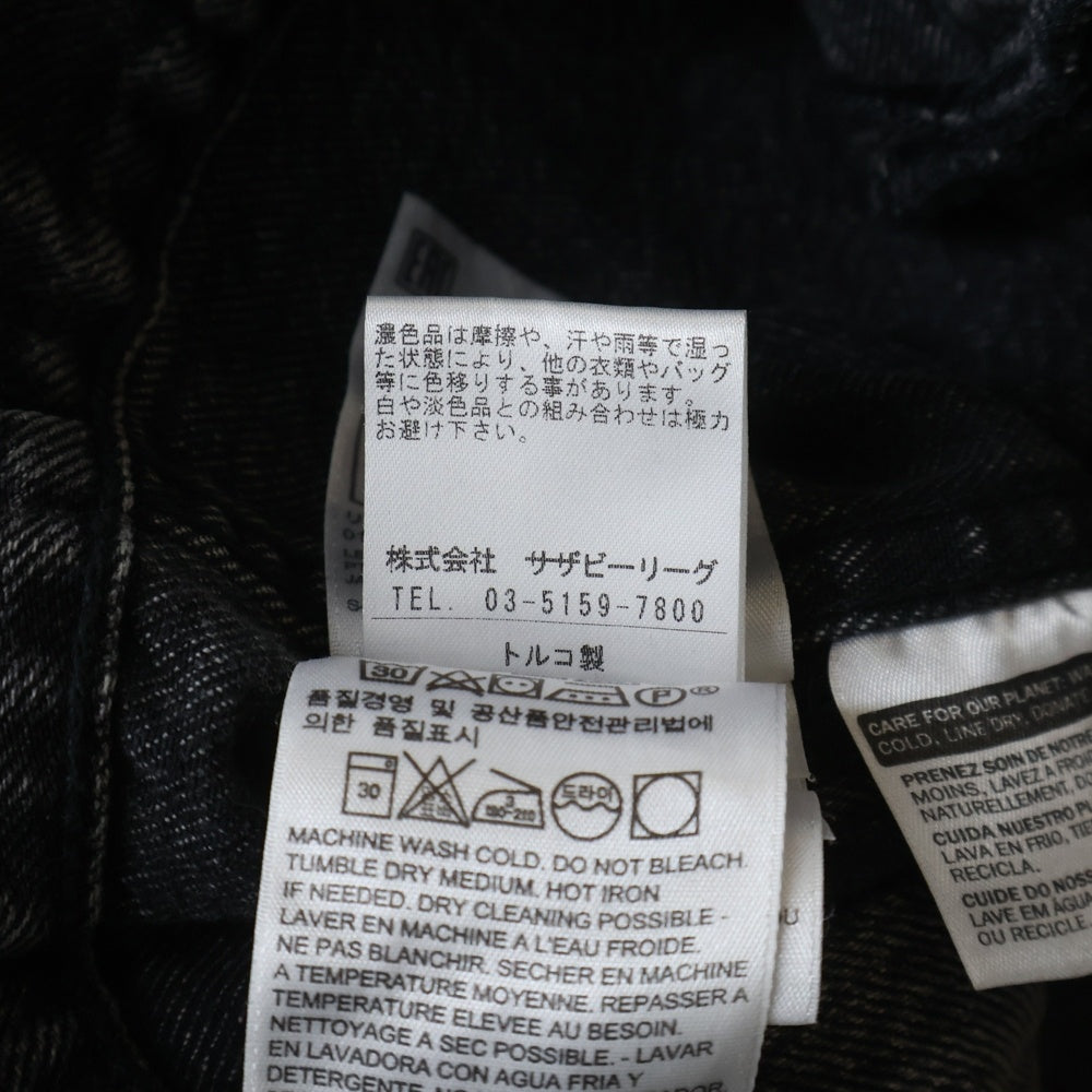 VETEMENTS(ヴェトモン) 18SS ×Levi's リーバイス 再構築デニムジャケット Gジャン インディゴブラック WSS18JA17