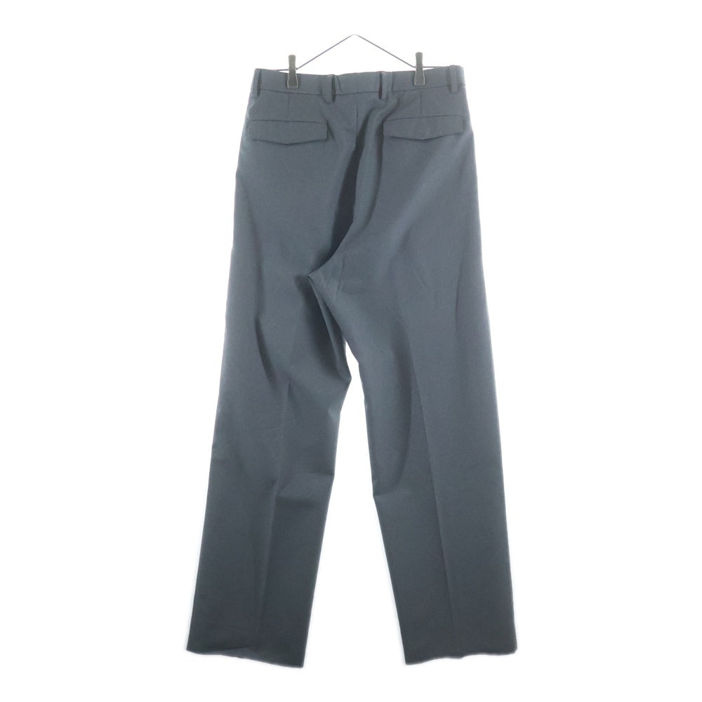 GUCCI(グッチ) ツータック センタープレス イージースラックスウールパンツ グレー 497923 Z505F