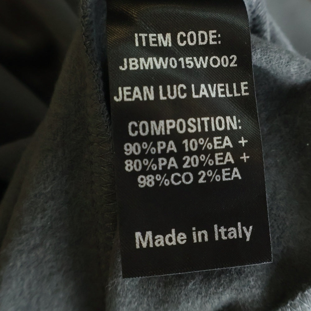 _J.L - A.L_(ジェイラル) 23AW タートルネック切り替え テック ハイネック 長袖Tシャツ チャコール JBMW015WO02