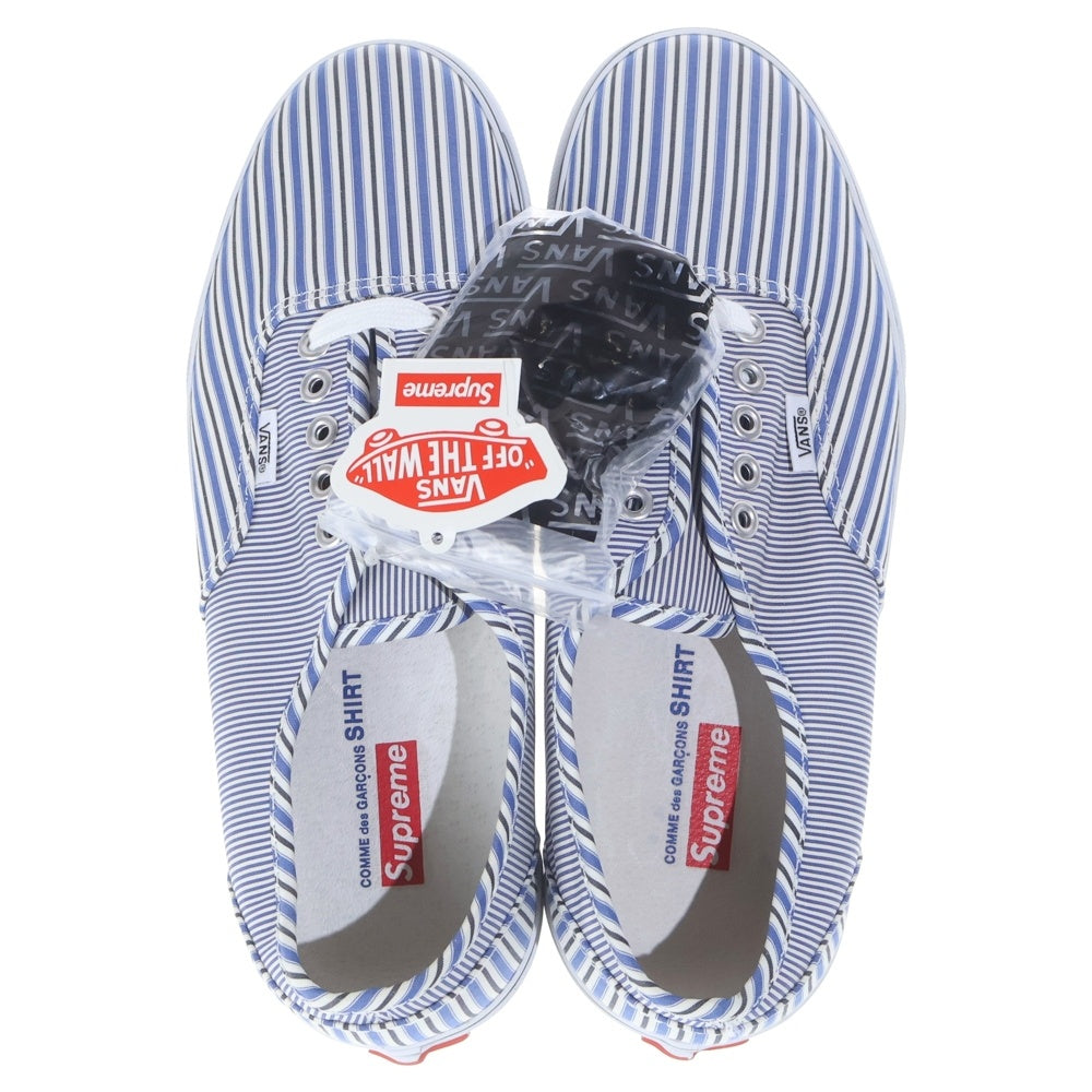 SUPREME(シュプリーム) 12SS × VANS × COMME des GARCONS AUTHETIC PRO バンズ コムデギャルソン オーセンティック プロ ローカットスニーカー US9.5/27.5cm VN-0Q0D70W
