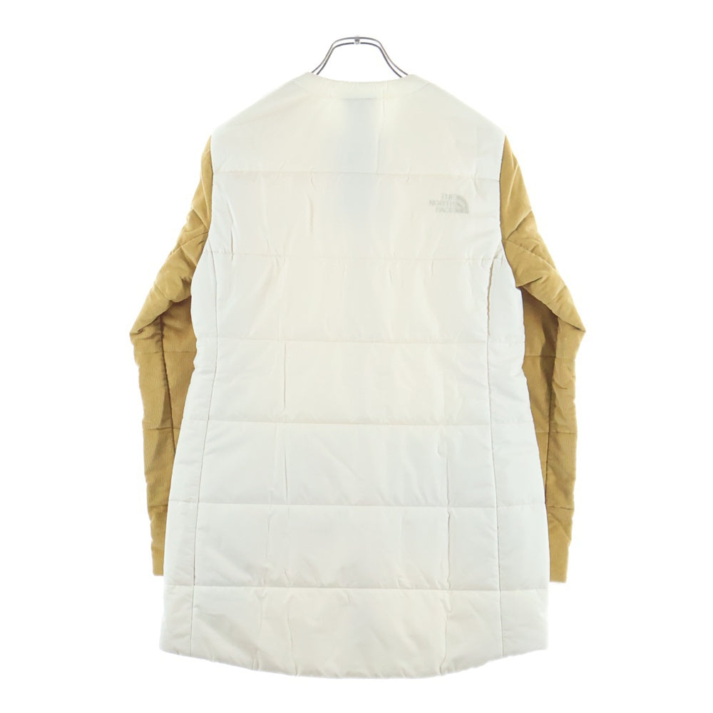 THE NORTH FACE(ザノースフェイス) W COLLARLESS SYNTH JKT ウィメンズ コーデュロイ切替 ノーカラー ブルゾンジャケット NF0A7ZWE レディース