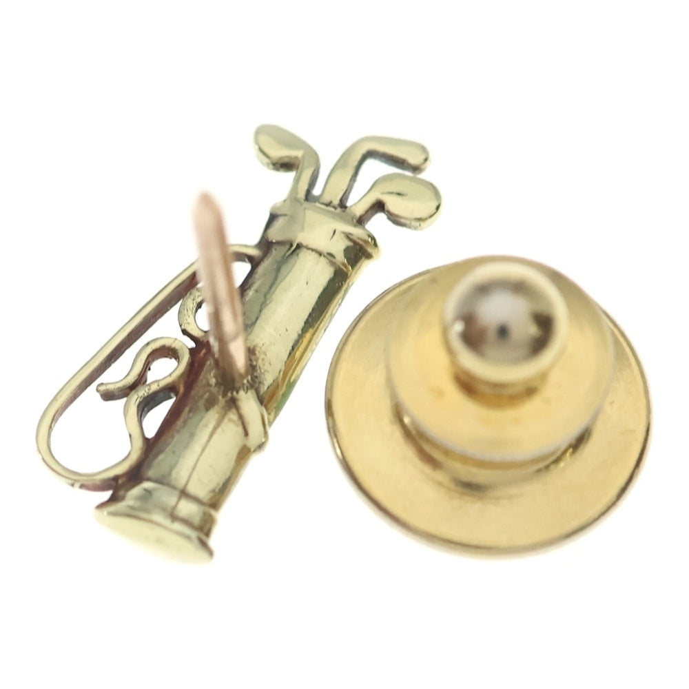 TIFFANY & Co.(ティファニー) 14K ゴルフバッグ ネクタイピン ピンズ ゴールド/グリーン