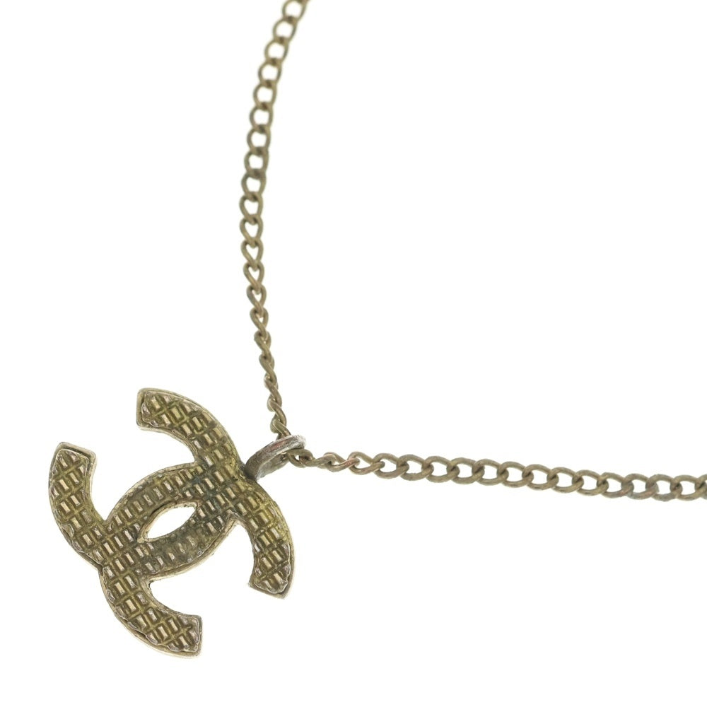 CHANEL(シャネル) ココマーク ロゴ ネックレス ゴールド レディース