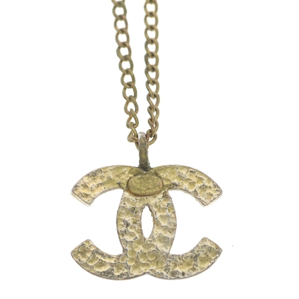 CHANEL(シャネル) ココマーク ロゴ ネックレス ゴールド レディース