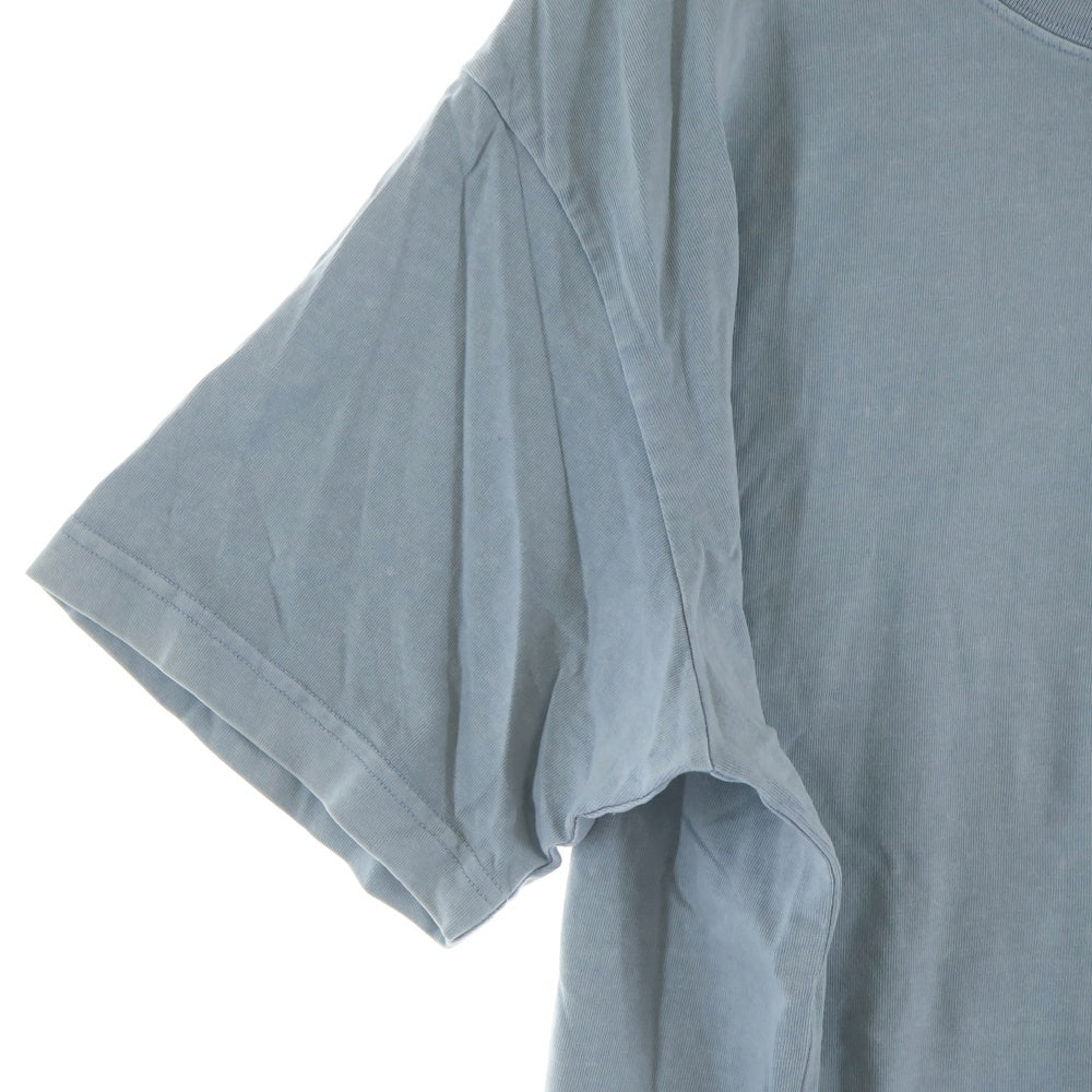 KITH(キス) 21SS ×RUSSELATHLETIC LAX TEE ラッセルアスレチック フロントロゴエンブロイダリー クルーネック 半袖Tシャツ カットソー ブルー 21-071-060-0027-3-0
