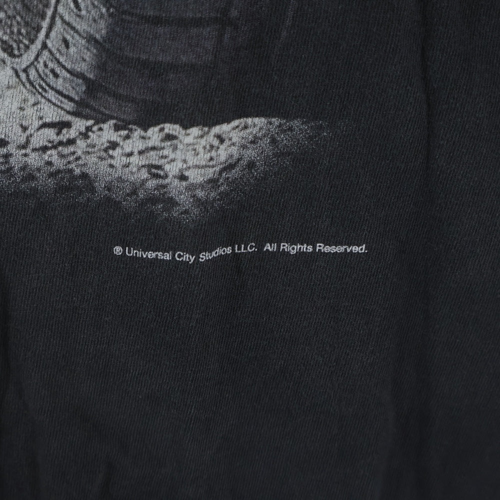 SAINT MICHAEL(セントマイケル) 25AW ×FAST&FURIOUS FF TEE ワイルドスピード ヴィンテージ加工 クルーネック 半袖Tシャツ カットソー ブラック SM-HR1-0000-C74