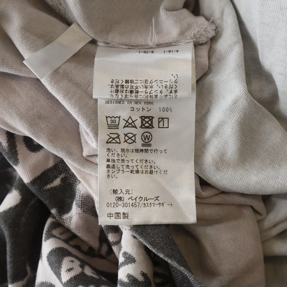 KITH(キス) 21SS MARCH ON WASHINGTON TEE キング牧師 ワシントン大行進 プリント クルーネック 半袖Tシャツ カットソー グレー 21-071-060-0003-1-0