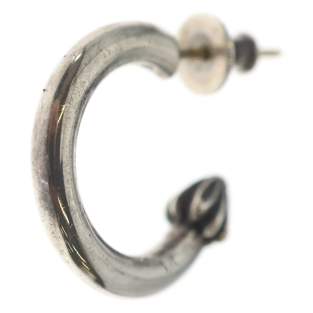 CHROME HEARTS(クロムハーツ) HOOP PLAIN プレーン フープピアス シルバー BCA101