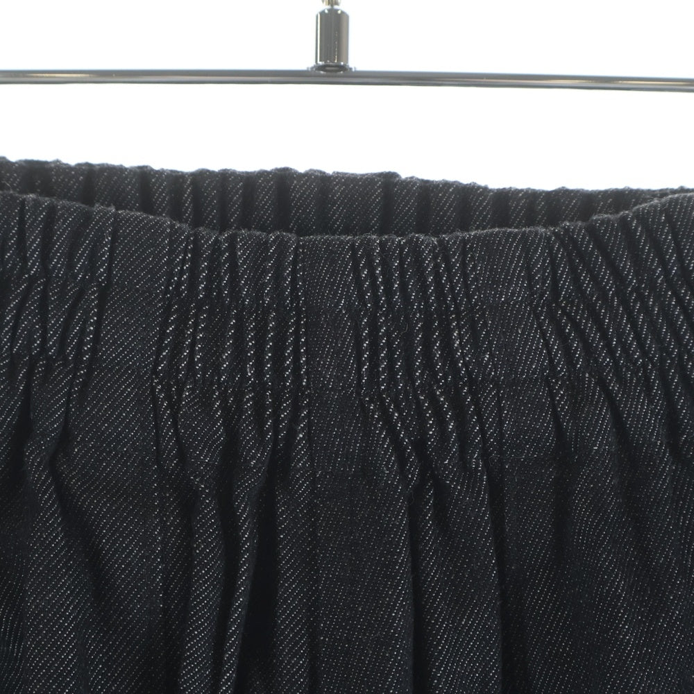 Needles(ニードルス) × NUBIAN H.D. TRACK PANTS DENIM NUBIAN別注 サイドラメ加工 デニム トラックパンツ グレー OT1584
