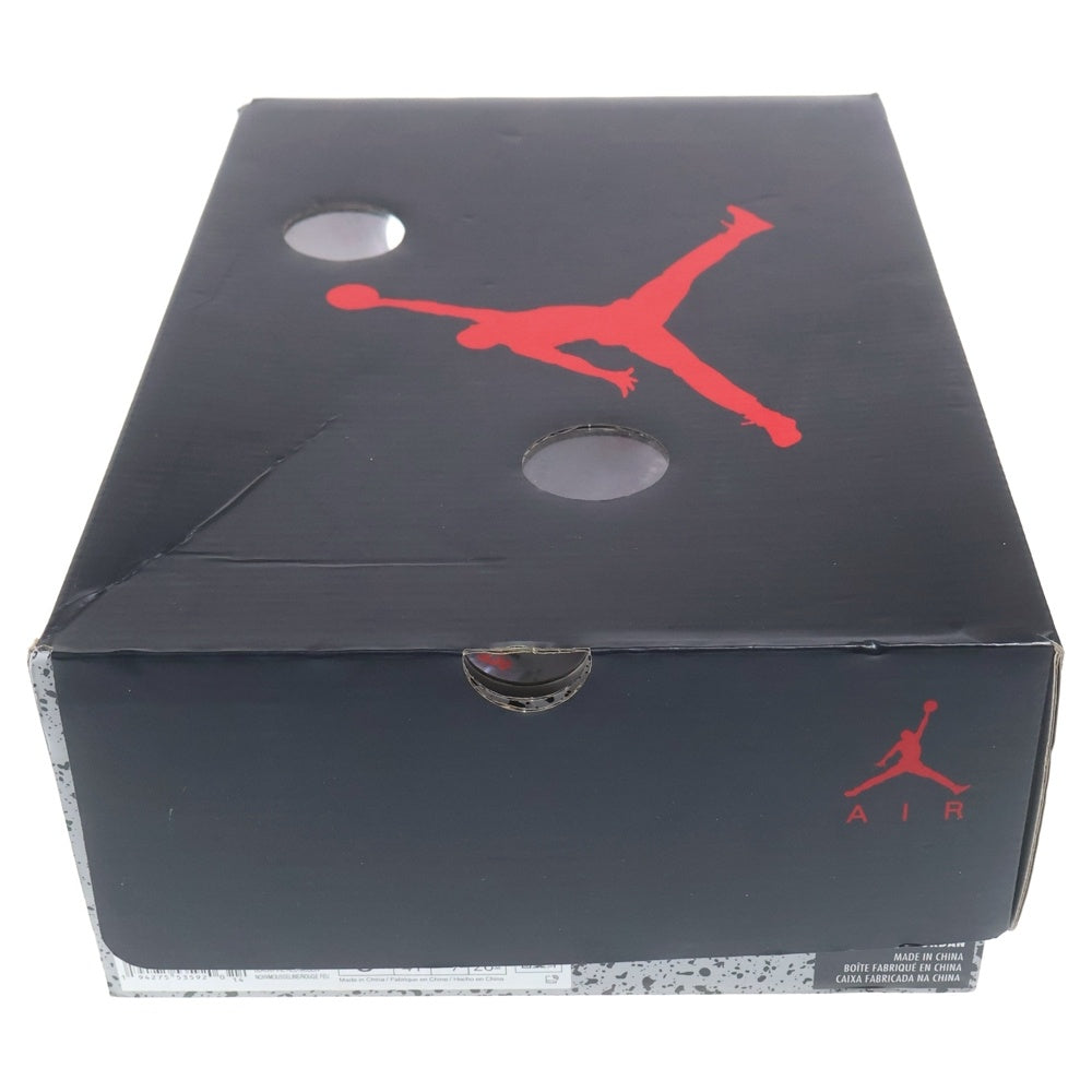 NIKE(ナイキ) ×OFF-WHITE AIR JORDAN 5 RETRO SP オフホワイト エアジョーダン5レトロ ハイカットスニーカー ブラック US8/26cm CT8480-001