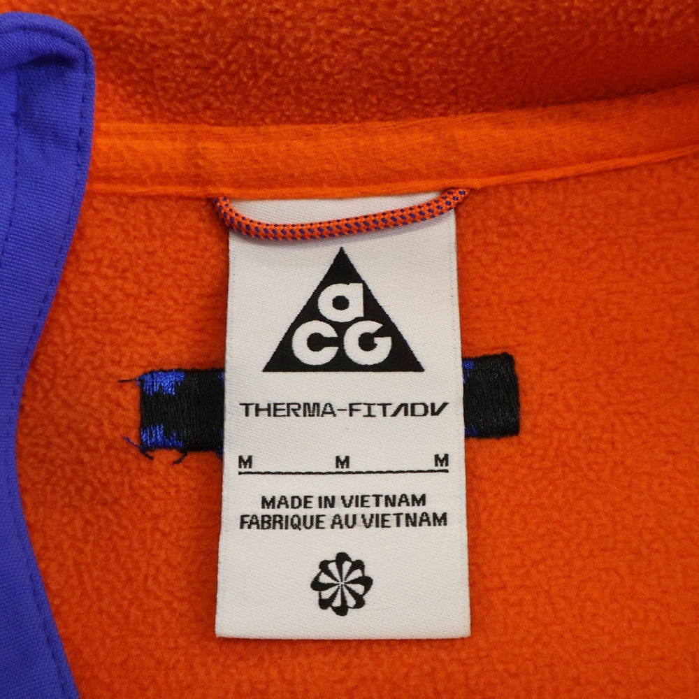 NIKE(ナイキ) ACG Canwell Glacier Inter Milan Therma-FIT ADV インテルミラノ フリース サッカージャケット ブルー IB3846-100