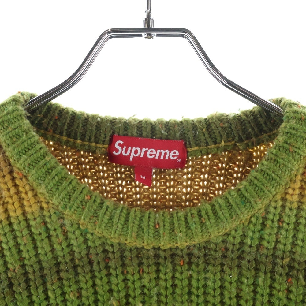 SUPREME(シュプリーム) 17AW Ombre Stripe Sweater オンブレ ストライプ セーター グリーン