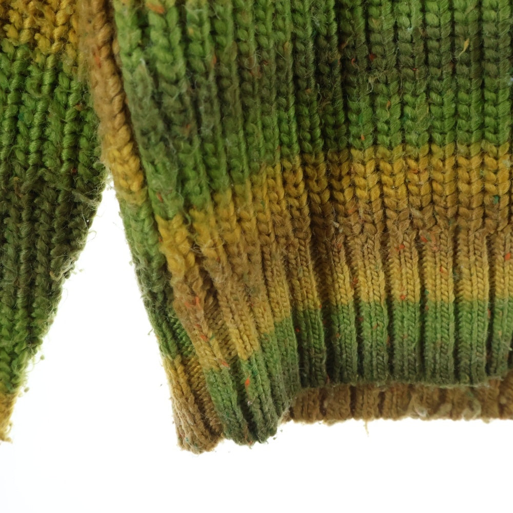 SUPREME(シュプリーム) 17AW Ombre Stripe Sweater オンブレ ストライプ セーター グリーン
