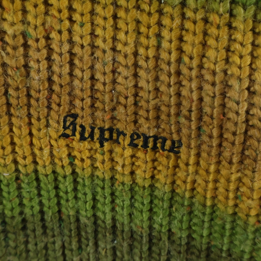 SUPREME(シュプリーム) 17AW Ombre Stripe Sweater オンブレ ストライプ セーター グリーン