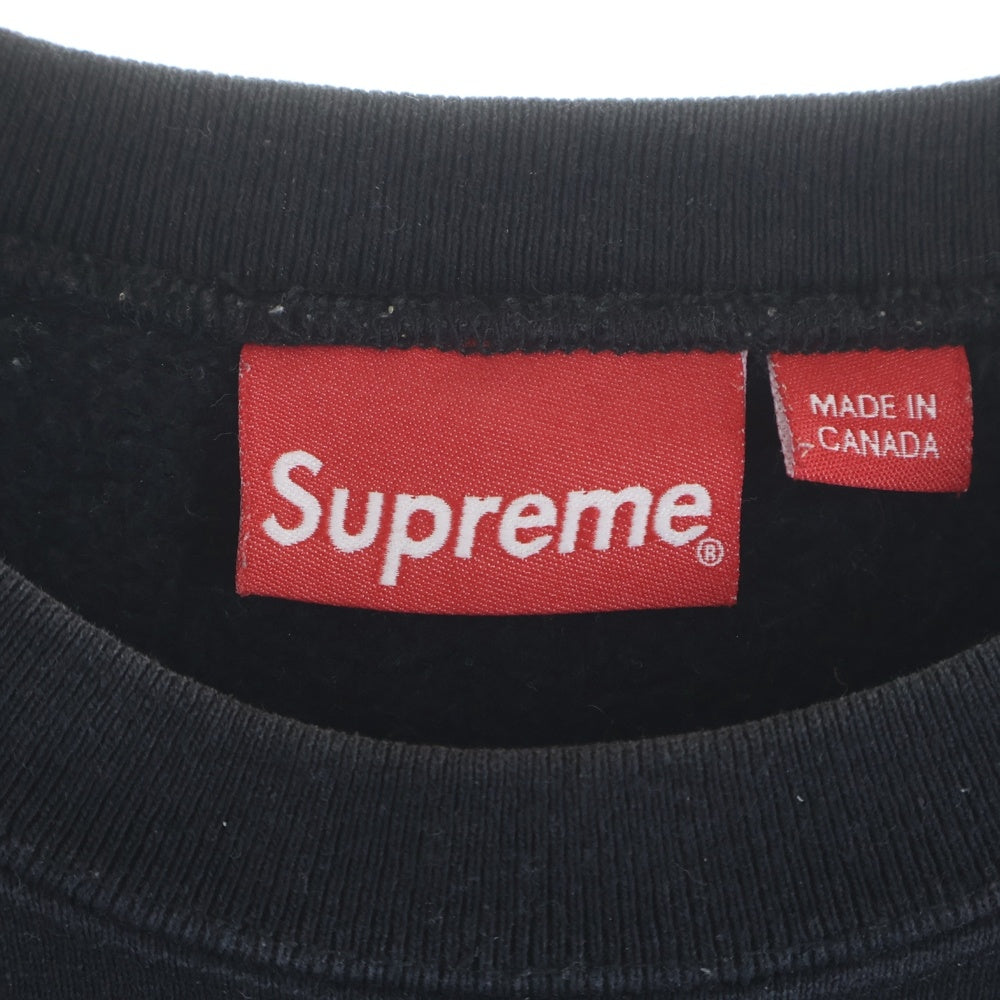 SUPREME(シュプリーム) 17AW Gonz Heads Crewneck ゴンズ クルーネックスウェットトレーナー ブラック