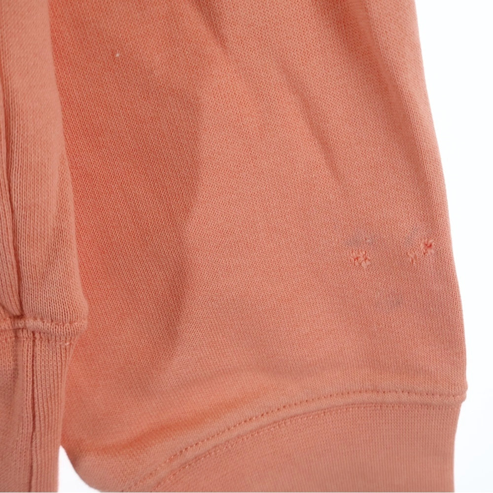 Acne Studios(アクネ ストゥディオズ) 裏毛 コットン クルーネック スウェットシャツ トレーナー オレンジ