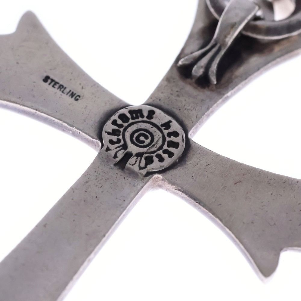 CHROME HEARTS(クロムハーツ) CH CRS LG W/BALE Wベイル ラージCHクロスペンダントトップ シルバー BCA215