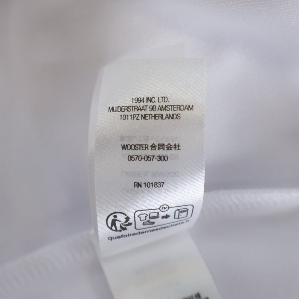 SUPREME(シュプリーム) 24AW Alpha Omega Baseball Jersey アルファオメガ ベースボールジャージ 両面刺繍 ベースボールシャツ 半袖シャツ ホワイト