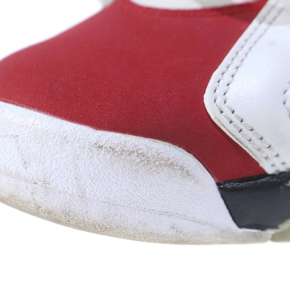 NIKE(ナイキ) AIR JORDAN 6 RETRO CARMINE エアジョーダン6 カーマイン ハイカットスニーカー ホワイト/レッド US7.5/25.5cm CT8529-106