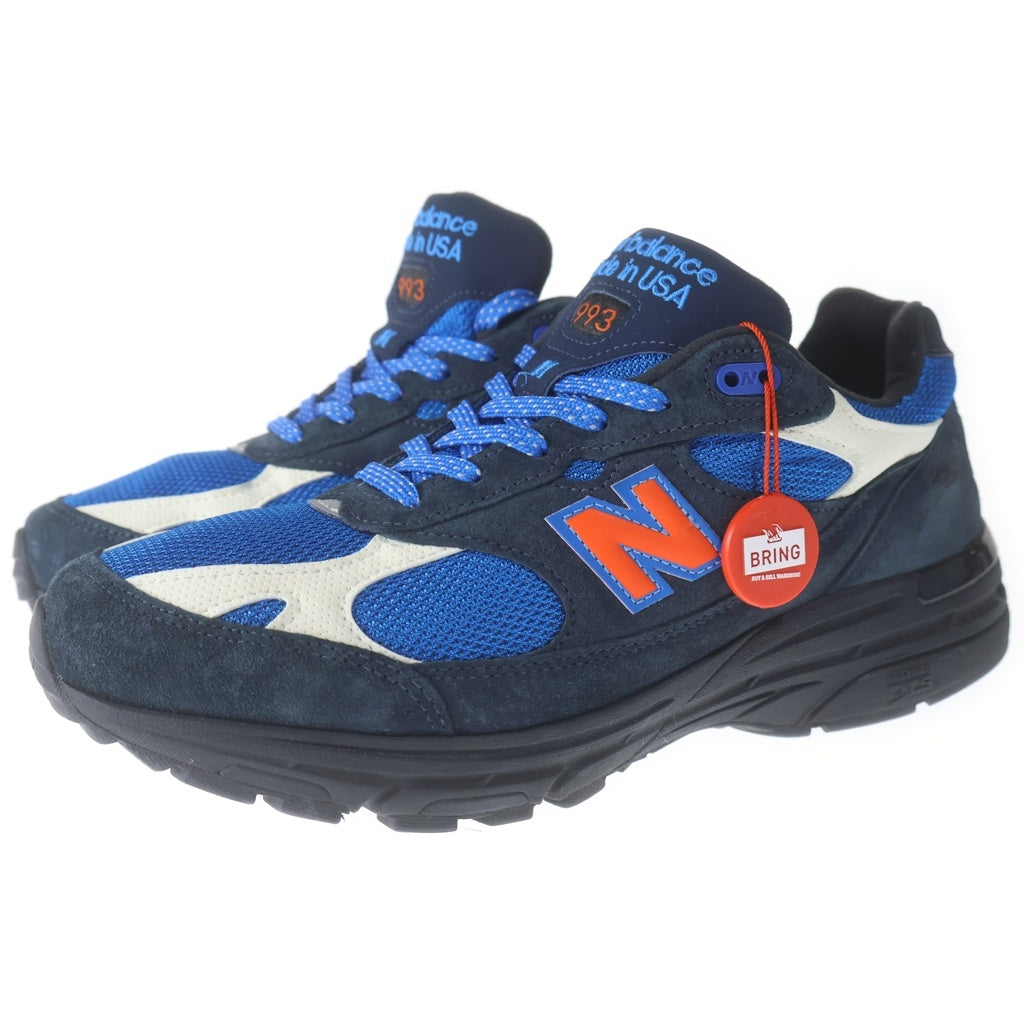 New Balance(ニューバランス) ×KITH 993 Madison Square Garden 993 キス マディソンスクエアガーデン ローカットスニーカー ブルー US9/27cm U993MG