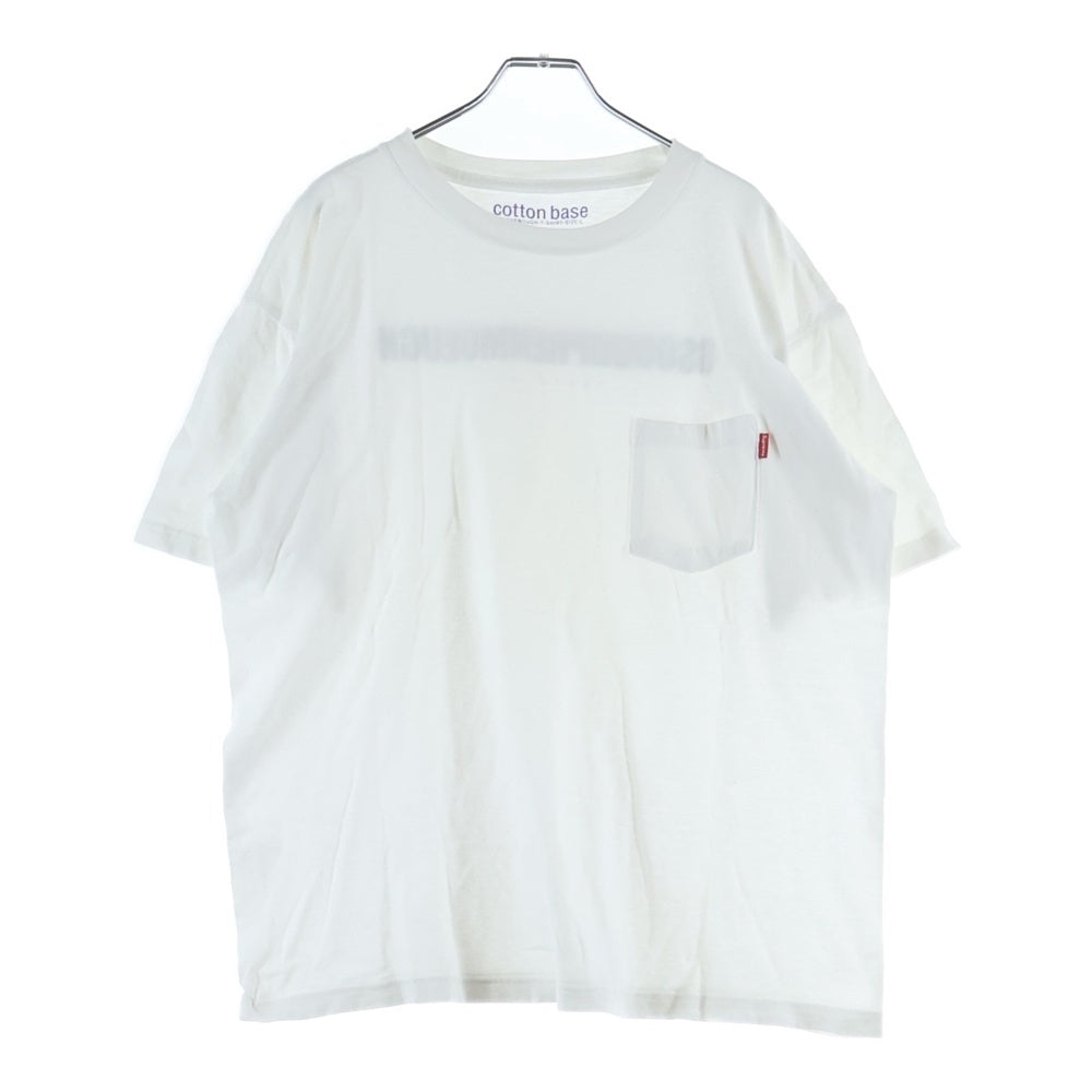 GOODENOUGH(グッドイナフ) 90s 1999 × Supreme GSOOUDPRENMOEUGH Design Poket Tee シュプリーム リフレクターロゴ 半袖ポケットTシャツ カットソー ホワイト