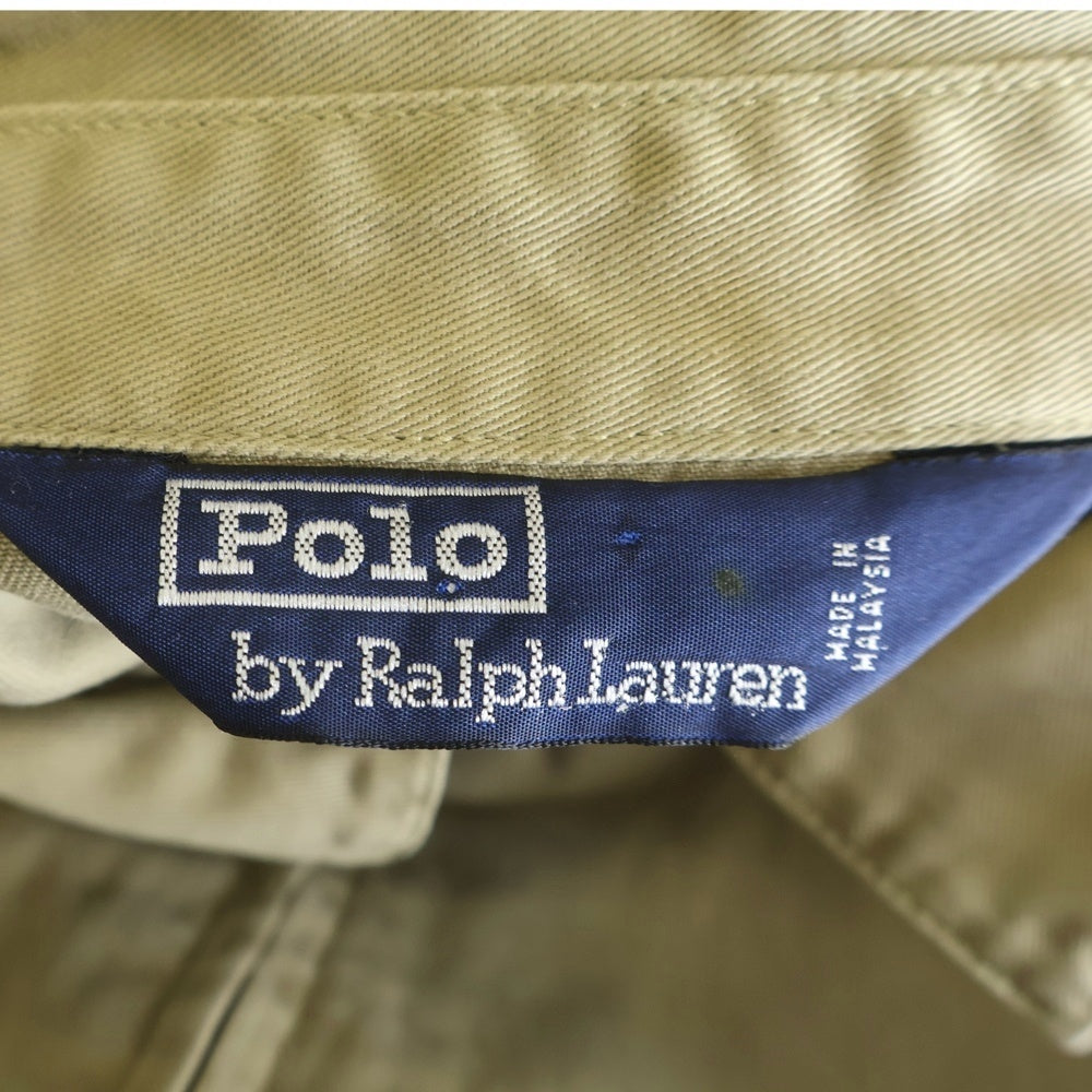POLO RALPH LAUREN(ポロラルフローレン) 90s スモールポニー スウィングトップジャケット ベージュ