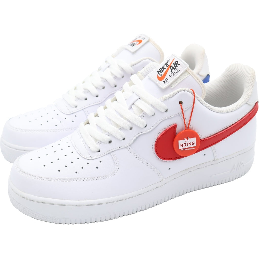 NIKE(ナイキ) AIR FORCE 1 LOW 07 QS Swoosh Flavors エアフォース 1 スウッシュ フレーバー パック ローカットスニーカー ホワイト US10.5/27.5cm AH8462-102