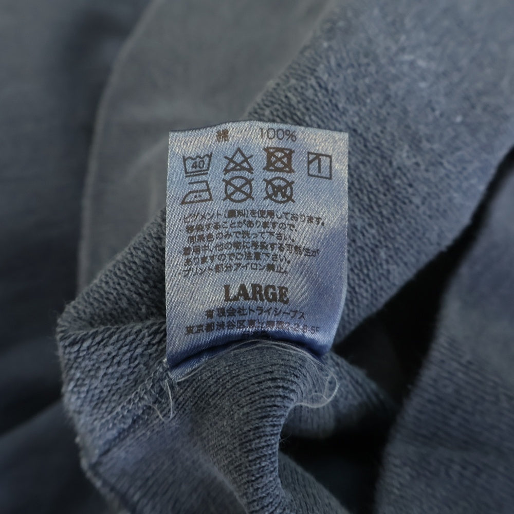 STANDARD CALIFORNIA(スタンダード カリフォルニア) SD US COTTON LOGO HOOD SWEAT ロゴプリント プルオーバー スウェットパーカー フーディー ネイビー