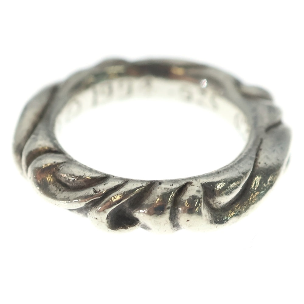 CHROME HEARTS(クロムハーツ) SCRL BAND スクロールバンド リング シルバー BCA351 レディース