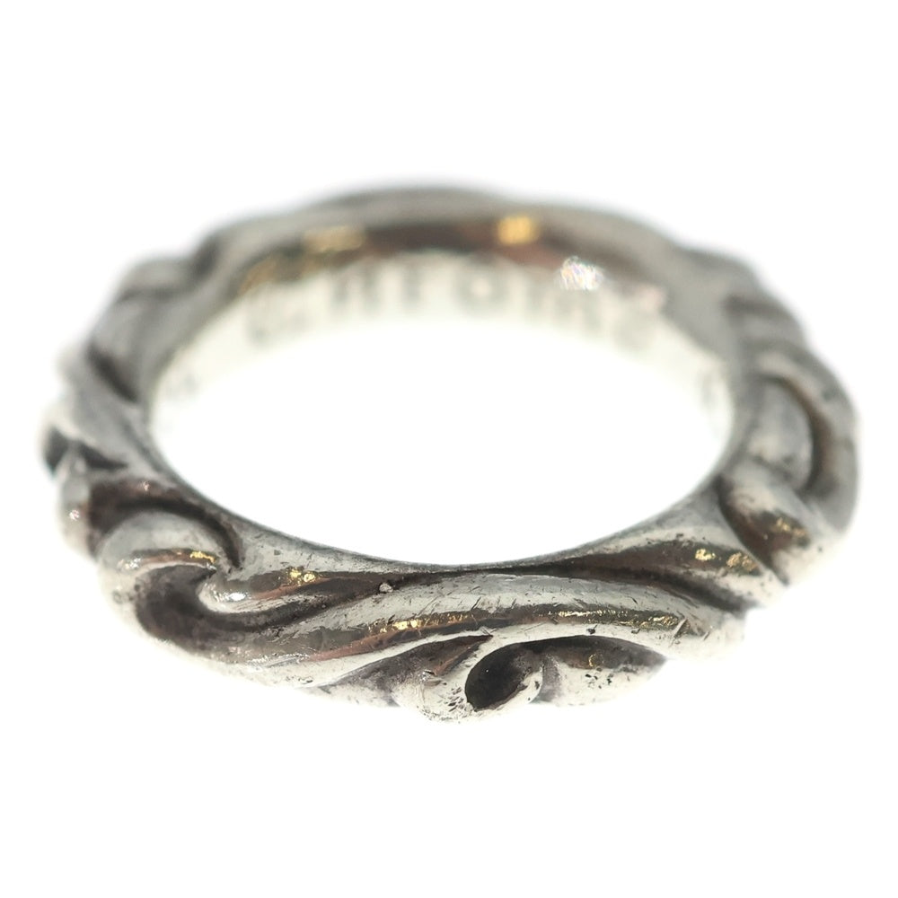 CHROME HEARTS(クロムハーツ) SCRL BAND スクロールバンド リング シルバー BCA351 レディース